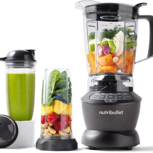 nutribullet Full Size Blender, Electric Mixer, Multifunctional Hand Blender, Professional Mixer, 1000 Watt Power, 1.6 L Cup, Grey, NBF450DG