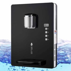 NVYAZJ Water Dispenser, Wall Water Dispenser, Smart Display, Capacity 30 L/h, Ice and Hot Water Dual, Anti-Dry Fire and Anti-Leakage for Living Room, Office
