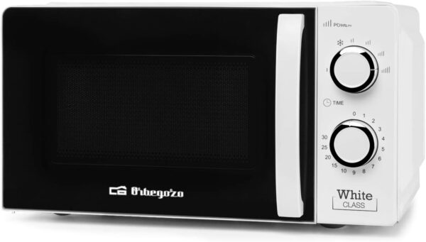 Orbegozo Microwave with 20-Litre Capacity, 6 Operating Levels, Timer up to 30 Minutes, 700 W Output