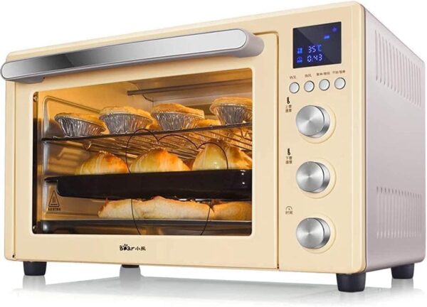 Oven Mini Oven Hot Air Fryer Smart Oven Convection Toaster, Roaster, Oven, Pot Holder, Attachment Oven, Stainless Steel, 32 L, Mini Ovens, Toaster, Oven, Air Fryer,