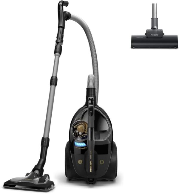 Philips PowerPro Compact Bagless Vacuum Cleaner, Black
