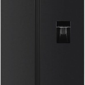 PKM SBS400EBIXWDAZ Fridge-Freezer | Side by Side | Black | 288 Litres Cooling | 151 Litres Freezing | Energy Efficiency Class E | LED Lighting | Quick Freezing Mode |...