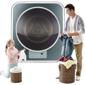 Portable Laundry Washing Machines, Mini Automatic Washing Machine, Wall Mounted Washing Machine for Baby Clothes, High Temperature Cooking, Washing, Bathroom, Kitchen