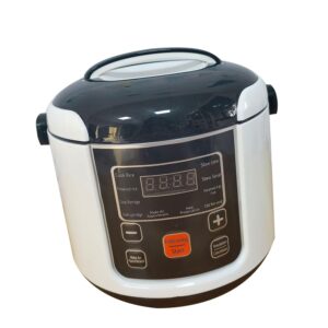 Portable Rice Cooker, 2L Small Electric Rice Cooker Keeps Warm Function, 2-4 People, Car Trolley, Easy Cleaning, Touch Button, Rice, Pasta, Oatmeal for (12 V)