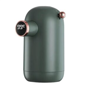 Portable Water Dispenser with Instant Heating, Mini Water Dispenser with Child Lock, 3 Water Volumes and 7 Temperatures Adjustable, 3 Seconds Quick Heating and Durable, for Travel