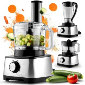 Profi Cook kitchen machine PC-KM 1063 1200 W black-silver
