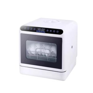 PUFAHAU Dishwasher - Portable Table Dishwasher, Fully Automatic Mini Dryer, Install-Free Dishwasher, Ideal for Home, Apartments and Motorhomes
