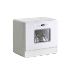 PUFAHAU Dishwasher - Table Dishwasher, Fully Automatic, Intelligent, Drying, Independent Household Dishwasher, Perfect for Home, Apartments and Motorhomes
