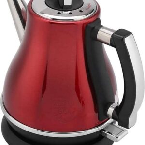 REJOON Electric 1.2 Litre Kettle Pot Electric Pouring Kettle for Coffee and Tea Double-Walled Stainless Steel with Automatic Shut-Off and Boil-Dry Protection