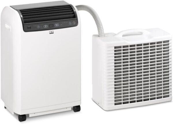 REMKO RKL 495 DC - Local Room Air Conditioner - Split Design for Approx. 120 m³ Cooling Capacity 4.3 kW incl. Remote Control