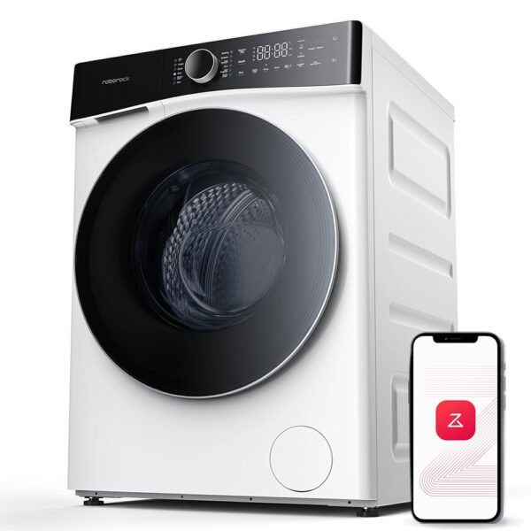 roborock Zeo Lite Washer Dryer / 10 kg Wash & 6 kg Drying / Zeo-cycle Drying Technology / RR Seafarer Washing & Drying Algorithm / LintClear Self-Cleaning System / Automatic Dosing