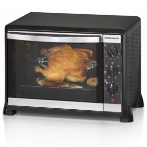 Rommelsbacher BG 950 Speedy Mini Oven Stove, Black