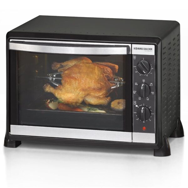 Rommelsbacher BG 950 Speedy Mini Oven Stove, Black