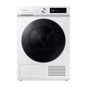 Samsung Bespoke DV90BB7445GW/S2 Heat Pump Dryer, 9 kg, AI Dry - Intelligent Automatic Programme, QuickDrive, AI Control, Super Speed, Hygiene+, White