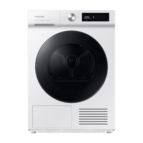 Samsung Bespoke DV90BB7445GW/S2 Heat Pump Dryer, 9 kg, AI Dry - Intelligent Automatic Programme, QuickDrive, AI Control, Super Speed, Hygiene+, White