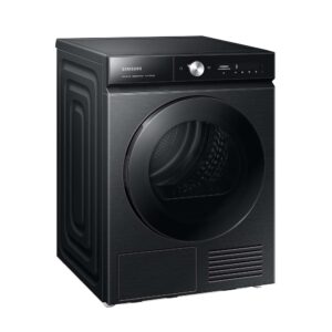Samsung Bespoke DV90BB9445GBS2 Heat Pump Dryer, 9 kg, AI Dry - Intelligent Automatic Programme, QuickDrive, AI Control, Super Speed and Super Quiet, Black