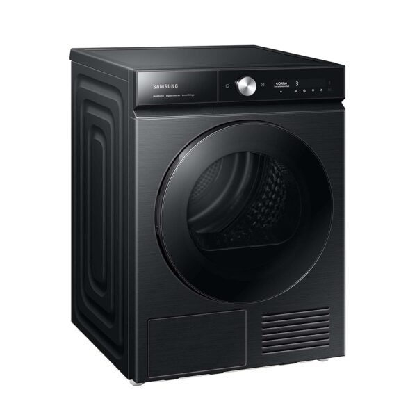 Samsung Bespoke DV90BB9445GBS2 Heat Pump Dryer, 9 kg, AI Dry - Intelligent Automatic Programme, QuickDrive, AI Control, Super Speed and Super Quiet, Black