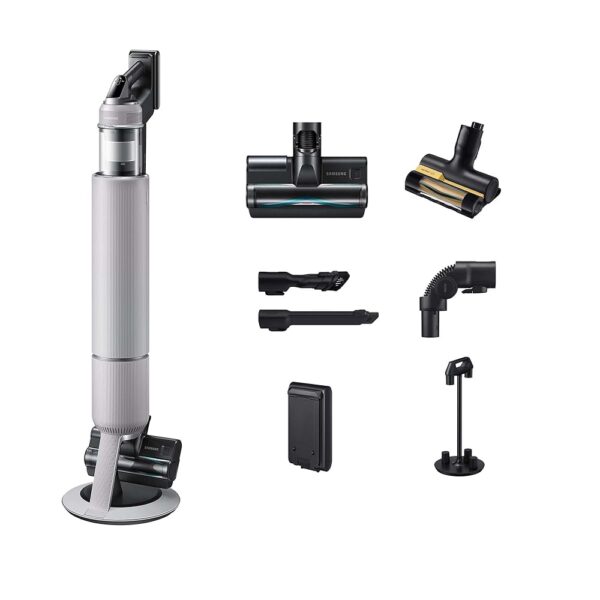 Samsung VS80F28ELP/WD Bespoke AI Jet PetPRO Cordless Handheld Vacuum Cleaner with Pet Hair Brush, Includes Accessories, 280 W, All-In-One Station, Jet Dual+ Brush, Pet Tool+,...