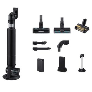 Samsung VS90F40EEK/WD Bespoke AI Jet Ultra Battery + CompleteClean, Cordless Handheld Vacuum Cleaner with Accessories, 400 W, 2 Batteries, All-In-One Station, Active Dual & Slim...