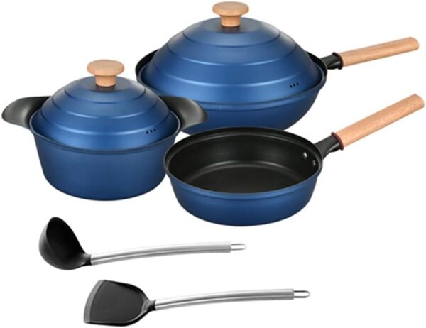 Saucepan, Frying Pan, Non-Stick Set, Cast Iron, Induction Cooker, Saucepans Set, Kitchen Utensils