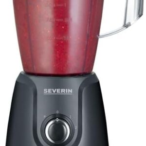 SEVERIN Blender with removable mixing container, 1.5 l, approx. 600 W, SM 3707, black