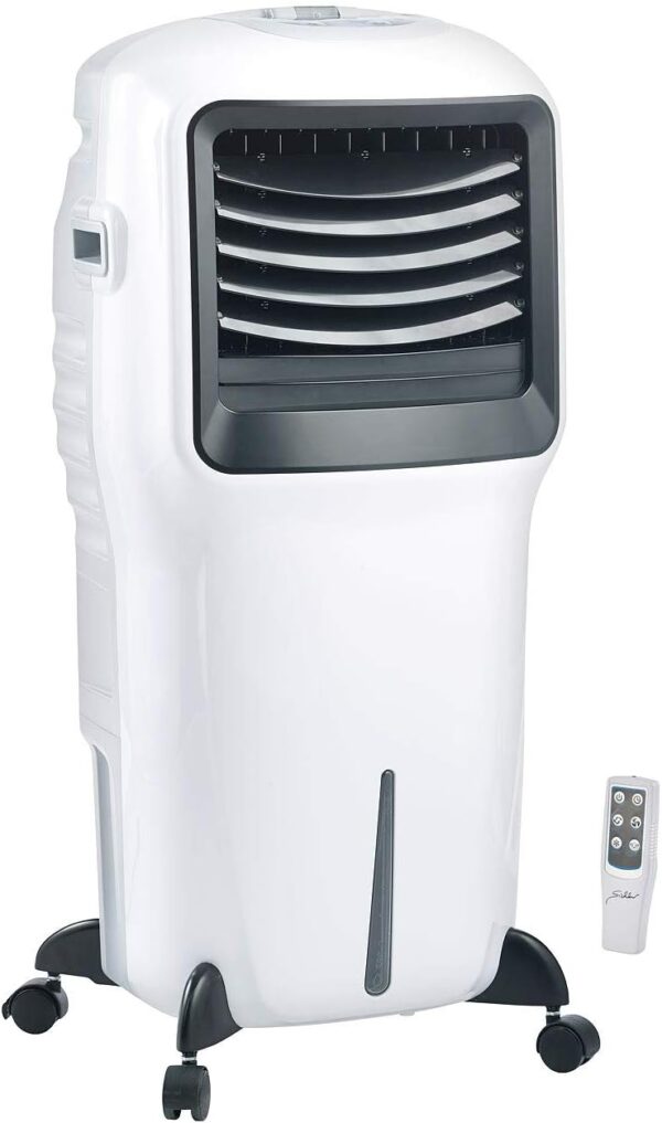 Sichler Haushaltsgeräte Cooling Fan: Evaporative Air Cooler LW-550 with Ioniser and Timer, 20 L, 110 Watt (Room Cooling, Cooling Fan Home, Sichler Mobiler)