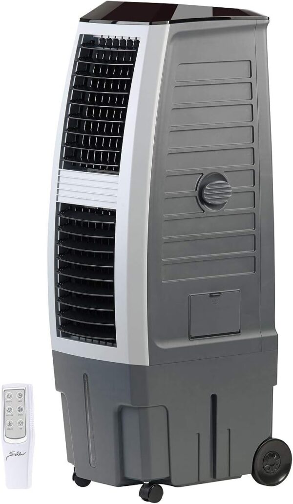 Sichler Haushaltsgeräte Evaporative Air Conditioner: Evaporative Air Cooler with Ioniser LW-650 (Shipping Return) (Air Cooler Humidifier, Industrial Air Cooler with Ioniser)