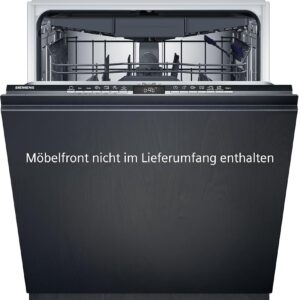 Siemens SN65TX05CE Dishwasher iQ500, Fully Integrated Dishwasher with Cutlery Drawer, 60 cm, varioSpeed Plus, flexComfort Baskets, glassZone, infoLight