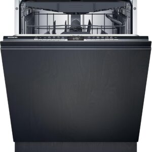 Siemens SN73EX02CE Dishwasher iQ300, Fully Integrated Dishwasher with Cutlery Drawer, 60 cm, HomeConnect, varioSpeed Plus, sideLight, flex Baskets, varioScharnier