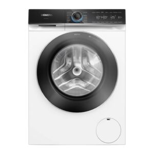 Siemens WG44B2040, iQ700, Smart Washing Machine 9 kg, 1400 rpm, Made in Germany, Anti-Stain System, Less Ironing with SmartFinish, VarioSpeed for Quick Clean Laundry, Refill...