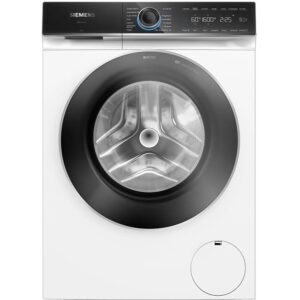 Siemens WG56B2A41, iQ700, Smart Washing Machine 10 kg, 1600 rpm, Made in Germany, i-Dos, Anti-Stain System, smartFinish Ironing Aid, Quick Washing with SpeedPack XL, Mini Load...