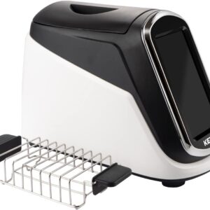 Smart Toaster, Touch Screen, KETIAN Toaster, Automatic Raise and Lower, Heat-Insulated Housing, 7 Browning Levels, Removable Crumb Drawer, 1400W