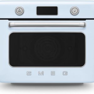 Smeg, COF01PBEU COF01PBEU Counter Top Steamer Pastel Blue