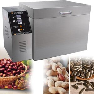 SMRHBWXS Electric Coffee Bean Toaster, 110V/220V, Adjustable Time and Temperature Control, Coffee Maker and Nuts with Non-Stick Drum (Type5)