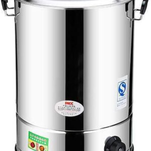 Stainless Steel Tea Urn, Commercial Electric Hot Water Boiler Dispenser, Catering Urn Ideal for Home Brewing Commercial Or Office Use (70L)