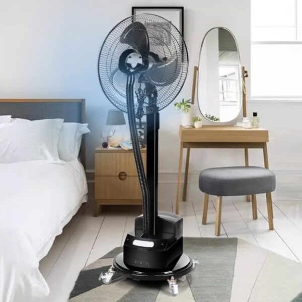 Standventilatoren, oszillierender Standventilator mit Wassertank, oszillierender Standventilator mit 3 Geschwindigkeiten, Standkühlventilator, industrieller/kommerzieller...
