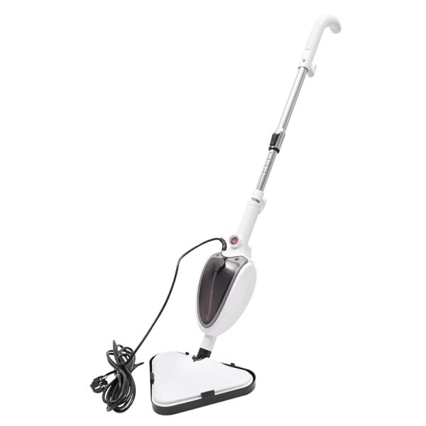 Steam Cleaner, 1300 W Steam Mop with 280 ml Water Tank, Complete Accessories, Steam Temperature 110 °C, Rotating Steam Cleaner for Floors, Carpets, Ceramic Tiles
