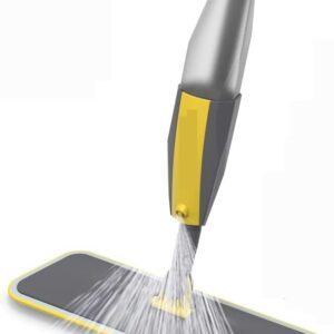 Steam Mop 360° Rotating Adjustable Spray Mop Broom Set for Home Floor Cleaning, Spin Mop Tools with Reusable Microfiber Pads, Broom Set for Steam Surfaces, Windows (