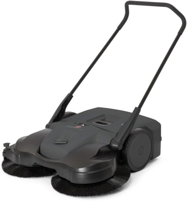 Steinbock Turbo Electric Sweeper | Double Dirt Absorption | 97 cm Sweeping Width | 4,100 m²/h Sweeping Capacity | 50 L Container | Anthracite Grey | Wet/Dry Surfaces | Hand Sweeper
