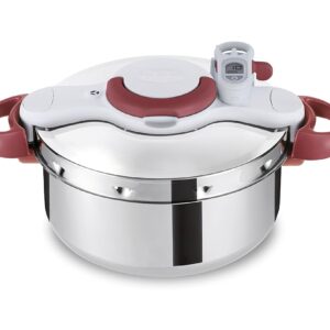 Tefal Clipso Minut Perfect Pressure Cooker, Stainless Steel, 6 Litre