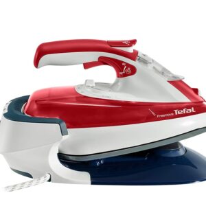 Tefal Freemove FV9976 Wireless Steam Iron 2600 Watt Extra Steam Boost 160 g/min Tank Capacity 250 ml Red/White