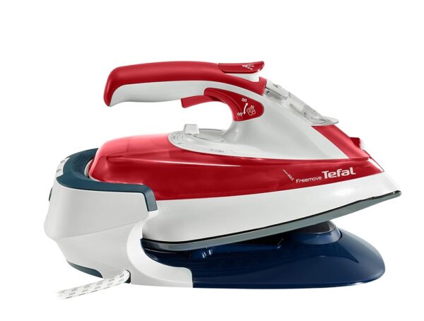 Tefal Freemove FV9976 Wireless Steam Iron 2600 Watt Extra Steam Boost 160 g/min Tank Capacity 250 ml Red/White