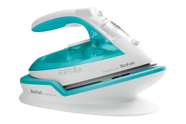 Tefal FV6520 2400W 0.25L Ceramic Turquoise,White steam ironing board