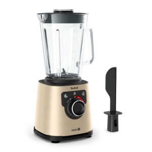 Tefal PerfectMix BL871A31 High Speed Stand Mixer, Auto Programs, Powelix Blade Technology, 2L Thermo-Resistant Glass Jug, Includes Spatula/Masher, Metal Colours