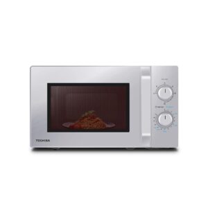 Toshiba MW2-MG20PF(SL) Microwave Oven with Crispy Grill & Combination Function, 5 Power Levels, 1000 W Grill Power, Silver