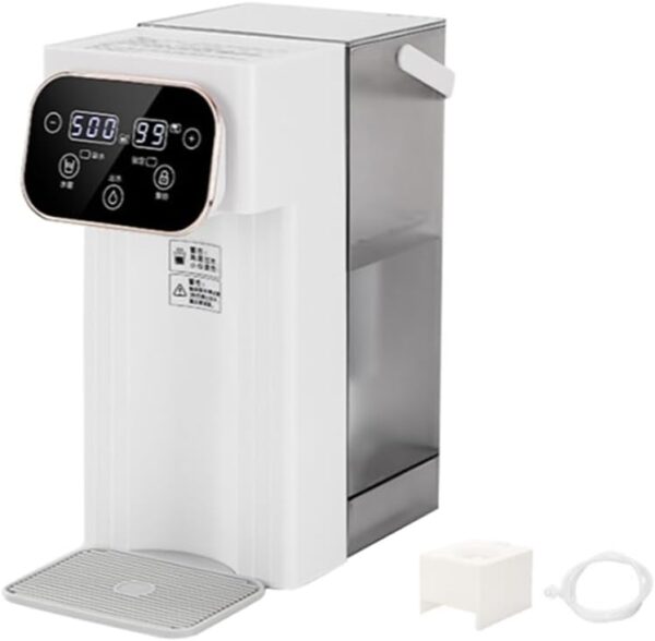 Tumuued Water Dispenser, 3L, Ready to Drink Portable Water Dispenser for Home, Small Desktop, 12-Stage Temperature Controlled Water Dispenser, EU Plug