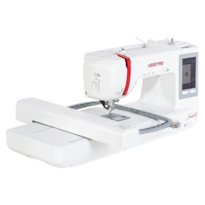 VERITAS Isabelle Sewing and Embroidery Machine, Computer Sewing Machine, 746 Programmes Including Memory Function, Touch Screen, Auto Thread Tension & Threading Aid, Thread...