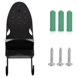 VZU Ironing Board Holder, Wall Mount for Electric Iron, Ironing Board Hanger, Ironing Board Wall Mount, Ironing Board Stand, Ironing Basket Over the Door or Wall Mount in the...