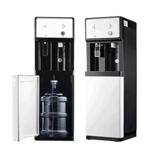 Water Dispenser with Standing Mains Power Supply, Water Dispenser with Bottom Filling and Quick Cooling and Heating, Water Dispenser with Elegant Look, User-friendly Water...