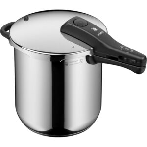 WMF Perfect One Pot Pressure Cooker Induction 8.5 L, Pressure Cooker, Large Cooking Signal, 2 Cooking Levels, Removable Lid Handle, Cromargan Stainless Steel